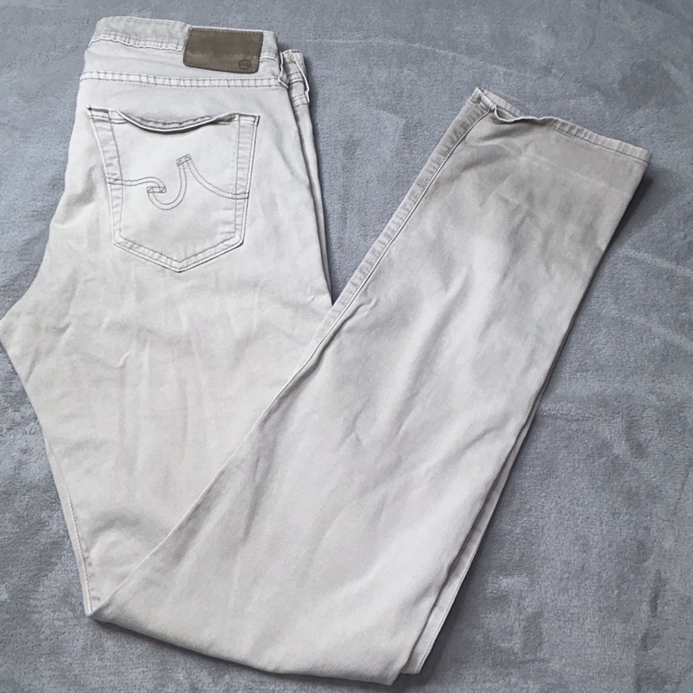 AG Jeans MATCHBOX Denim SLIM STRAIGHT Casual Jeans Pants Men's 32x33 tan